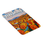 Reise nach Berkshires Massachusetts Magnet (Rechte Seite)