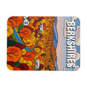 Reise nach Berkshires Massachusetts Magnet (Horizontal)