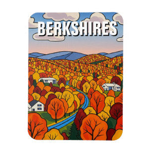Reise nach Berkshires Massachusetts Magnet