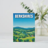 Reise nach Berkshires Massachusetts Postkarte (Stehend Vorderseite)