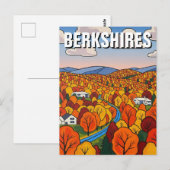 Reise nach Berkshires Massachusetts Postkarte (Vorne/Hinten)