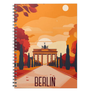 Reise nach Berlin Notizblock