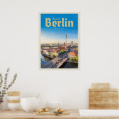 Reise nach Berlin Poster (Küche)