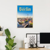 Reise nach Berlin Poster (Heimbüro)