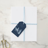 Reise nach Bethlehem Geschenk-Anhänger Geschenkanhänger (Mit Garn)