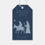 Reise nach Bethlehem Geschenk-Anhänger Geschenkanhänger (Rückseite)