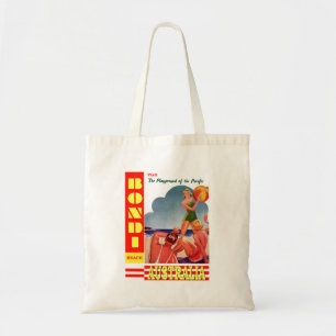 Reise nach Bondi Beach Australien im Vintage-Stil Tragetasche