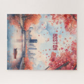 Reise nach Boston USA Puzzle (Horizontal)