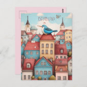 Reise nach Bratislava Slowakei Postkarte (Vorne/Hinten)