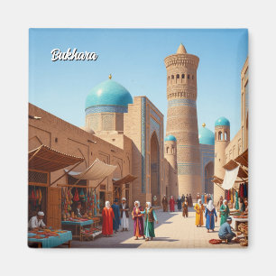 Reise nach Buchara Usbekistan Magnet