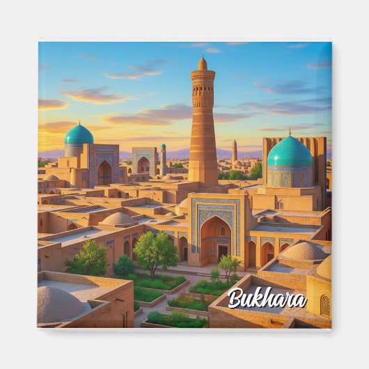 Reise nach Buchara Usbekistan Magnet (Vorne)