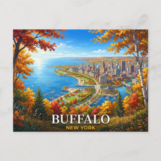 Reise nach Buffalo New York Postkarte
