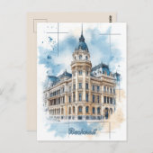 Reise nach Bukarest Rumänien Postkarte (Vorne/Hinten)