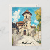 Reise nach Bukarest Rumänien Postkarte (Vorne/Hinten)