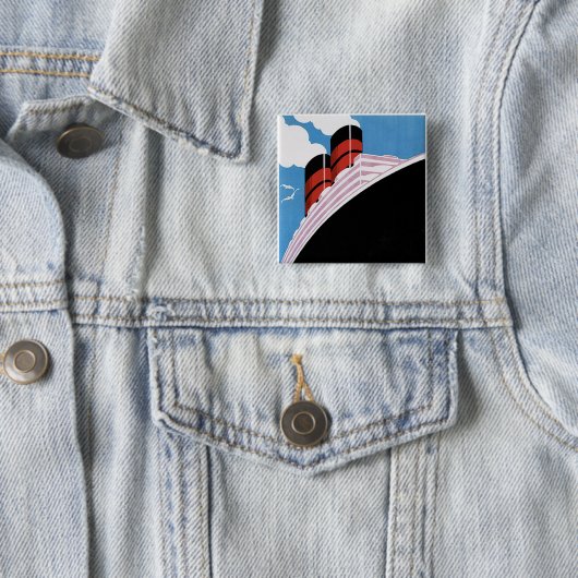 Reise nach CA und Gewerkschaft Button (Beispiel)