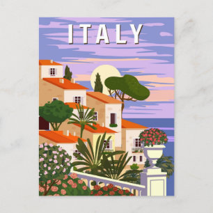 Reise nach Capri Italien Sorrent Neapel Tourismus  Postkarte