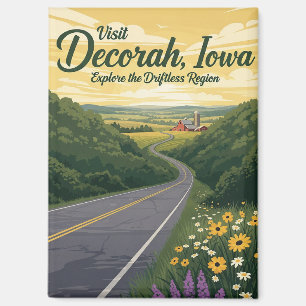 Reise nach Decorah Iowa Magnet