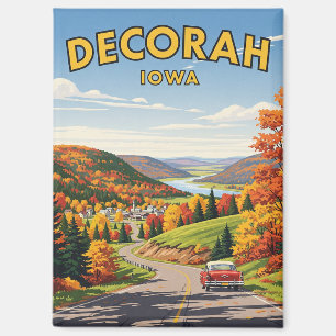 Reise nach Decorah Iowa Magnet