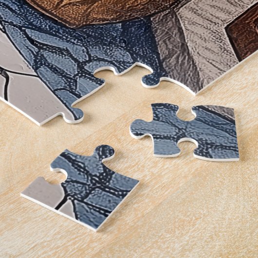 Reise nach Doha Katar Puzzle (Seite)