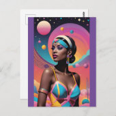 Reise nach Faraway Horizons und Stranger Heavens Postkarte (Vorne/Hinten)