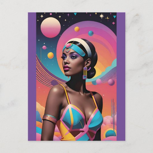 Reise nach Faraway Horizons und Stranger Heavens Postkarte (Vorderseite)