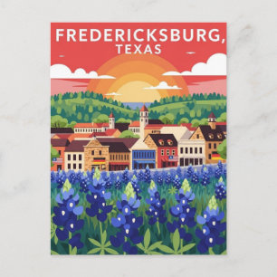 Reise nach Fredericksburg Texas Postkarte