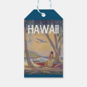Reise nach Hawaii auf alte Art - Hawaii Hula-Tänze Geschenkanhänger