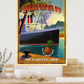 Reise nach Hawaii Poster (Küche)