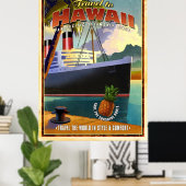 Reise nach Hawaii Poster (Heimbüro)