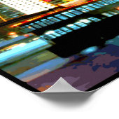 Reise nach Hong Kong Poster (Ecke)