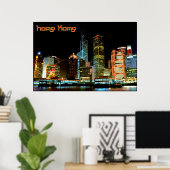 Reise nach Hong Kong Poster (Heimbüro)