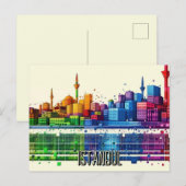 Reise nach Istanbul Postkarte (Vorne/Hinten)