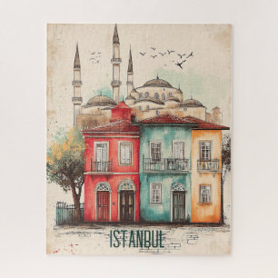 Reise nach Istanbul Turkiye Puzzle