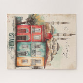 Reise nach Istanbul Turkiye Puzzle (Horizontal)