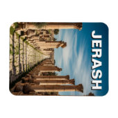 Reise nach Jerash Jordanien Magnet (Horizontal)