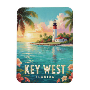 Reise nach Key West, Florida Insel Magnet
