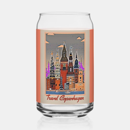 Reise nach Kopenhagen Dosenglas (Vorderseite)