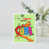 Reise nach Kuba Postkarte (Stehend Vorderseite)