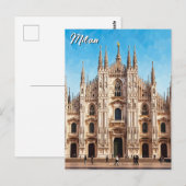 Reise nach Mailand Italien Postkarte (Vorne/Hinten)