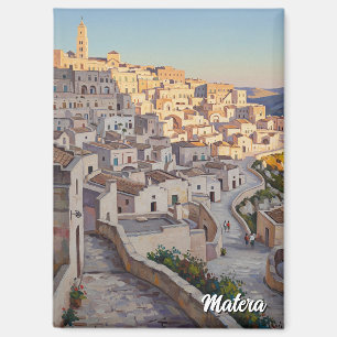 Reise nach Matera Italien Magnet