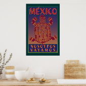 REISE NACH Mexiko Poster (Küche)