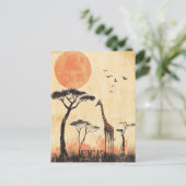 Reise nach Mombasa Kenya Postkarte (Stehend Vorderseite)