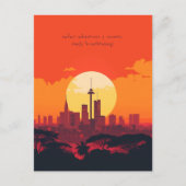 Reise nach Nairobi Postkarte (Vorderseite)