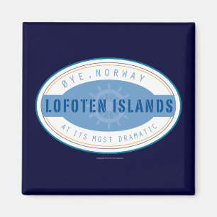 REISE nach Norwegen Magnet