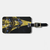 Reise nach Paris Gepäckanhänger (Vorderseite horizontal)