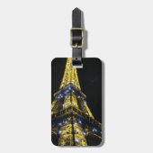 Reise nach Paris Gepäckanhänger (Vorderseite vertikal)