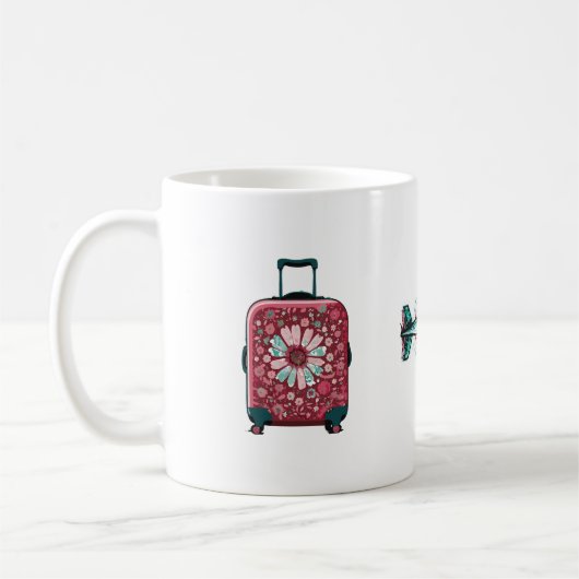 Reise nach Paris Kaffeetasse (Links)