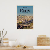Reise nach Paris Poster (Küche)