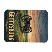 Reise nach Pennsylvania Gettysburg Magnet (Horizontal)