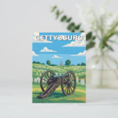 Reise nach Pennsylvania Gettysburg Postkarte (Stehend Vorderseite)